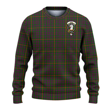 Hall Tartan Ugly Sweater with Family Crest