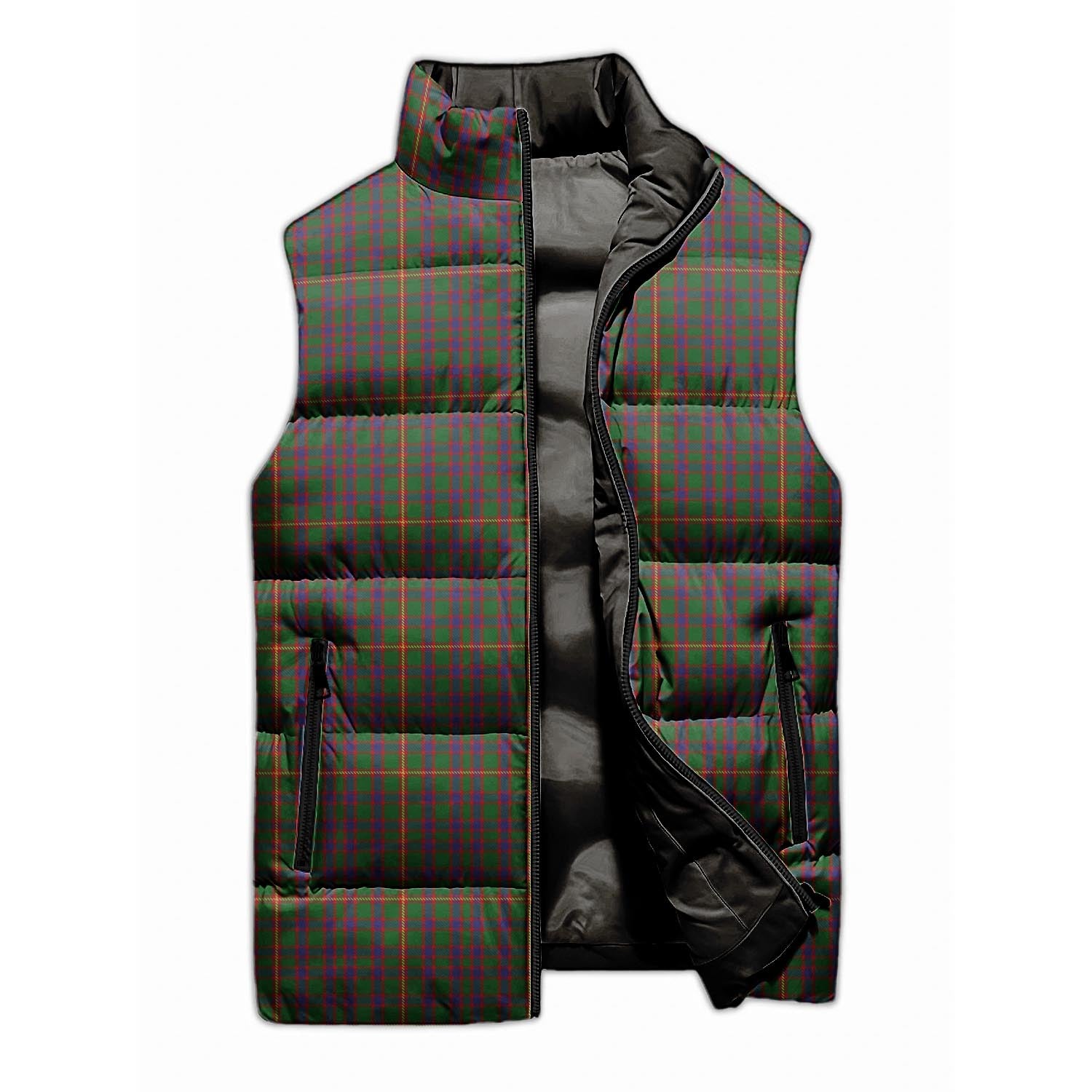 Hall Tartan Sleeveless Puffer Jacket - Tartanvibesclothing