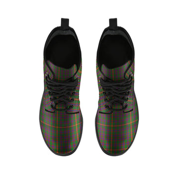 Hall Tartan Leather Boots