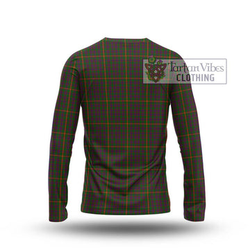 Hall Tartan Long Sleeve T-Shirt with Family Crest DNA In Me Style