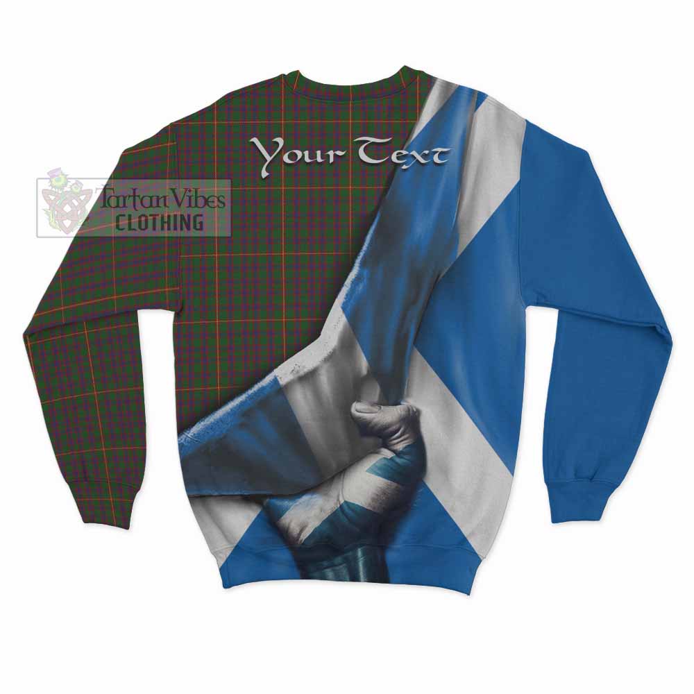 Tartan Vibes Clothing Hall Tartan Sweatshirt with Family Crest Scotland Patriotic Style