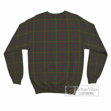 Hall Tartan Sweatshirt with Family Crest DNA In Me Style