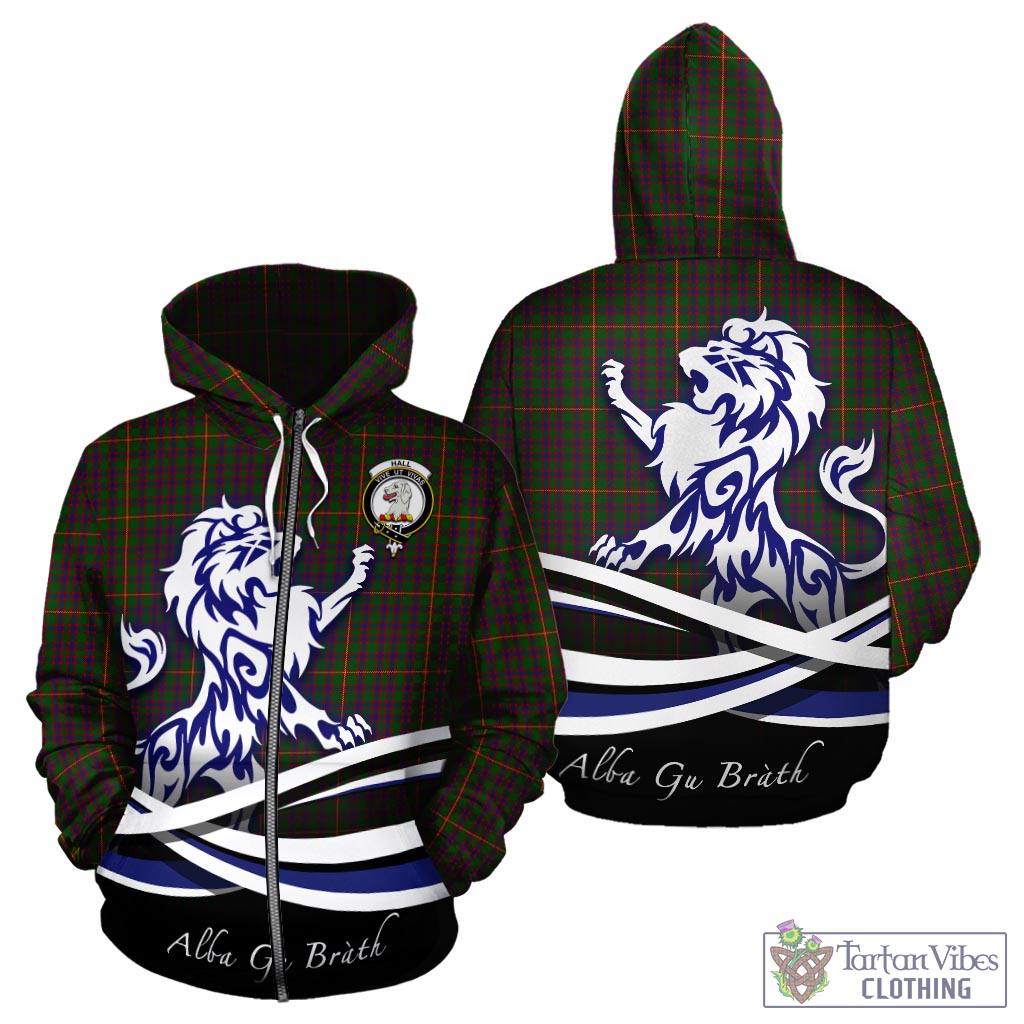 hall-tartan-hoodie-with-alba-gu-brath-regal-lion-emblem