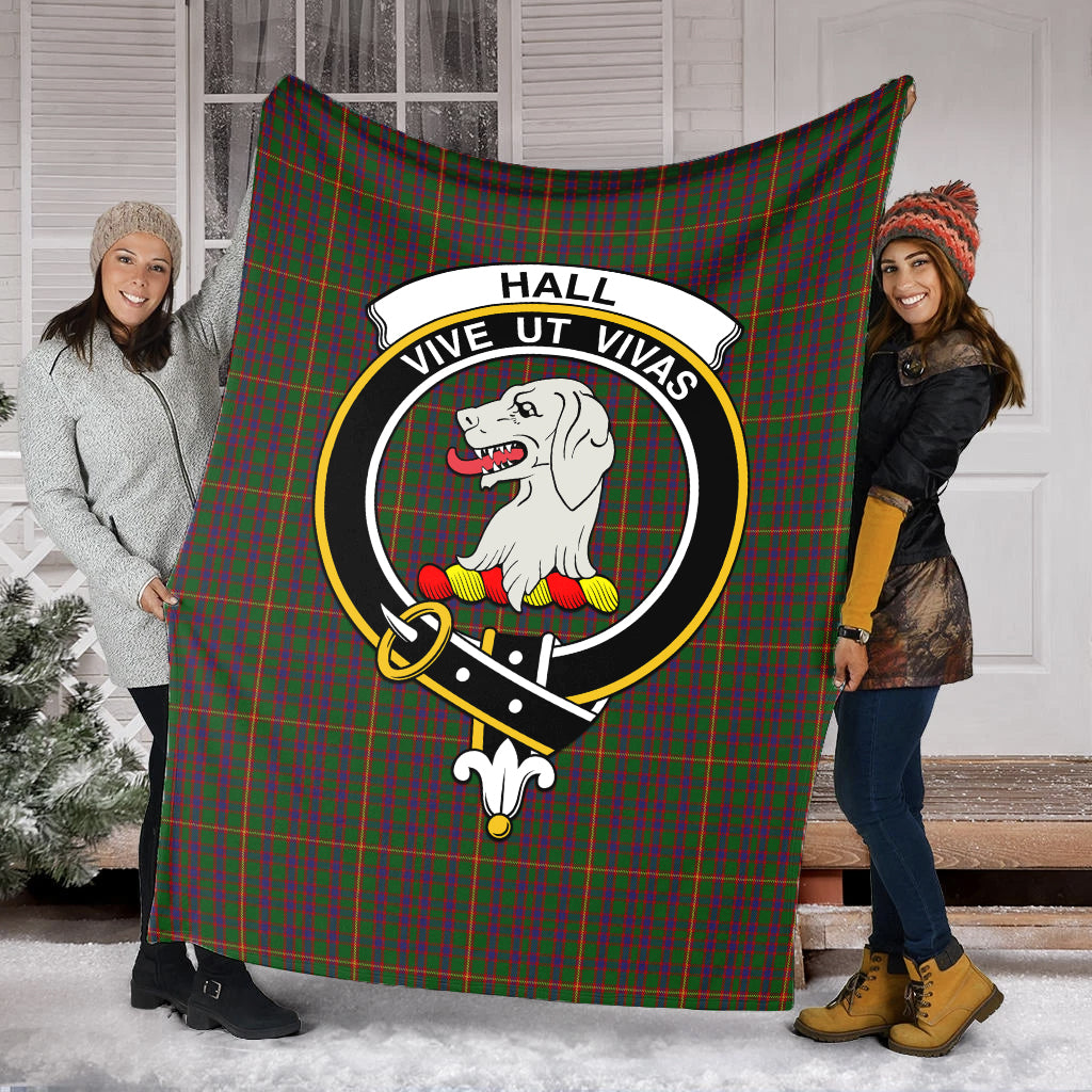 hall-tartab-blanket-with-family-crest