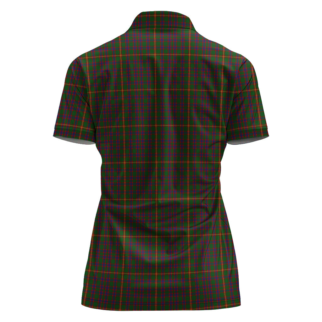 hall-tartan-polo-shirt-with-family-crest-for-women