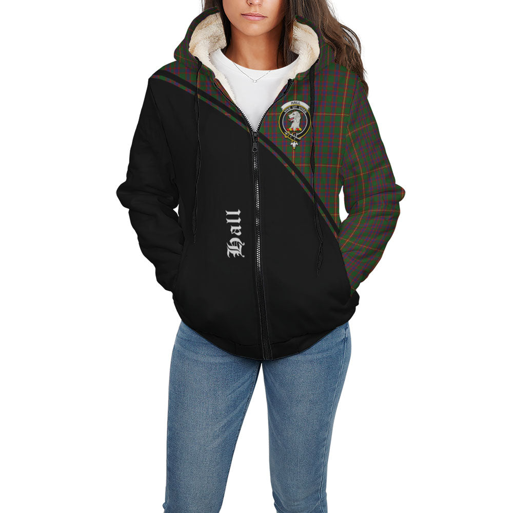 hall-tartan-sherpa-hoodie-with-family-crest-curve-style