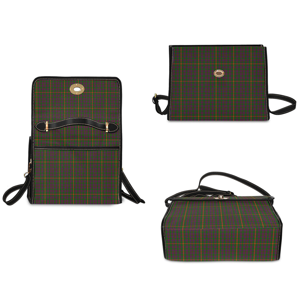 hall-tartan-leather-strap-waterproof-canvas-bag