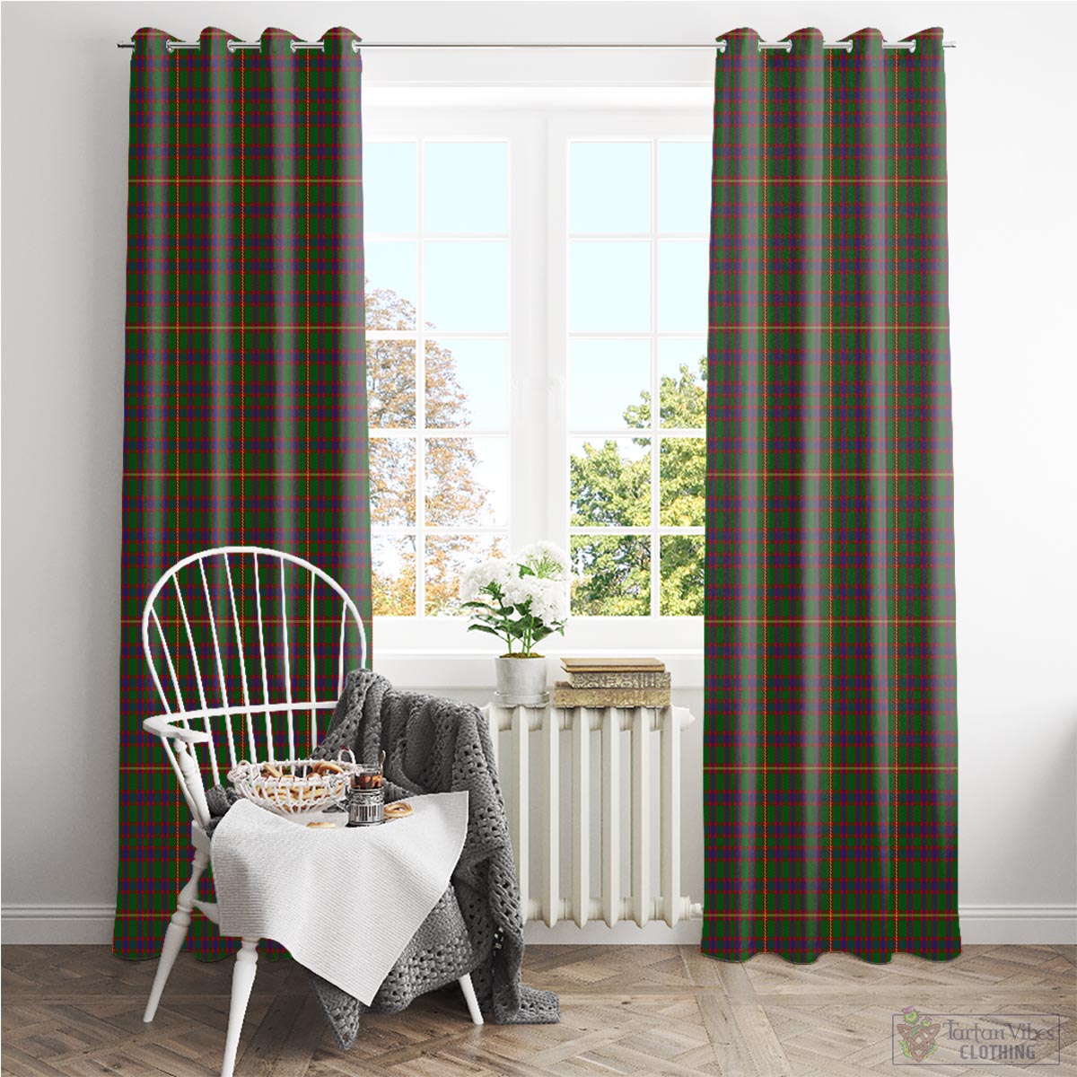 Hall Tartan Window Curtain