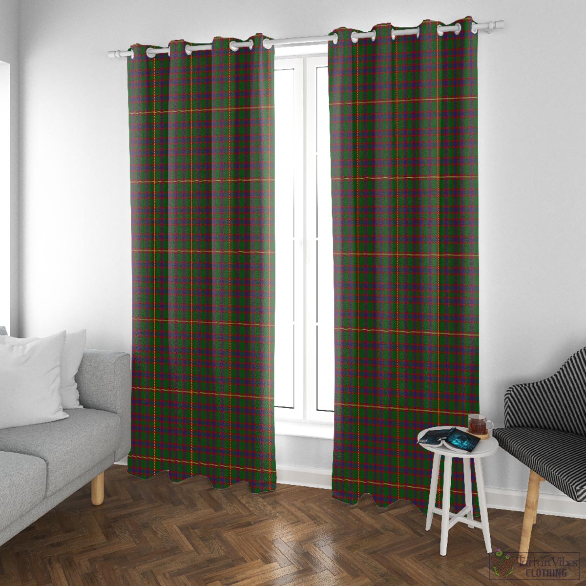 Hall Tartan Window Curtain