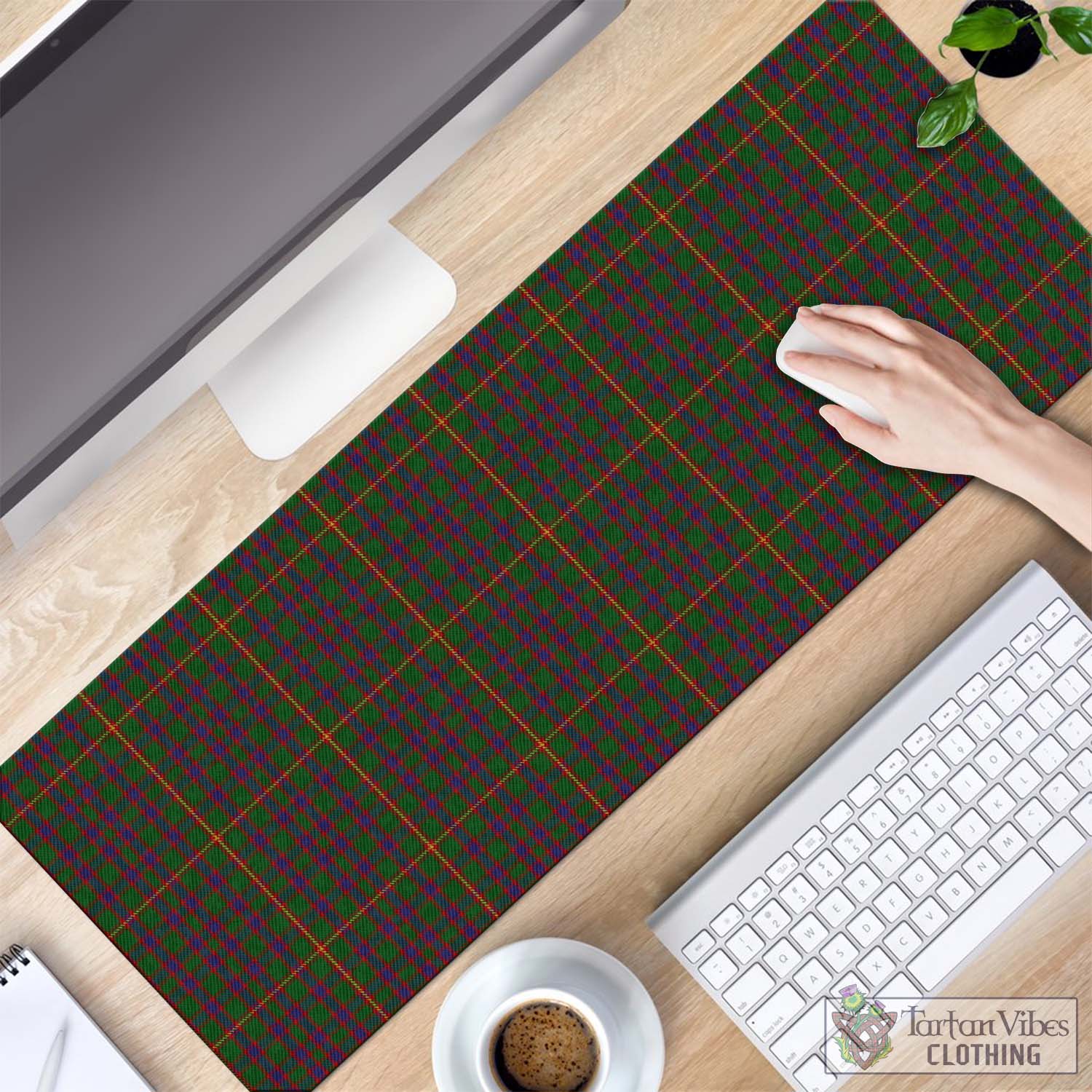 Tartan Vibes Clothing Hall Tartan Mouse Pad