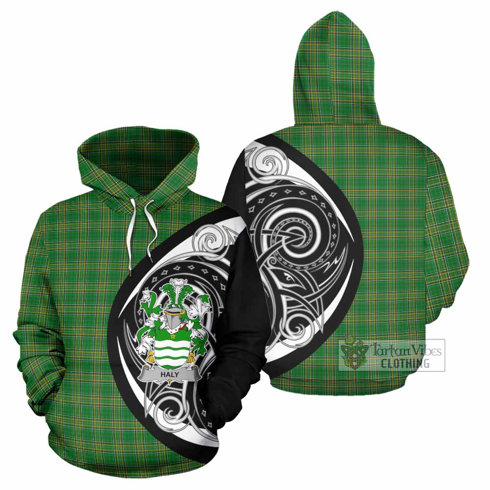 Haly Irish Clan Hoodie Celtic Circle Style - Tartan Vibes Clothing