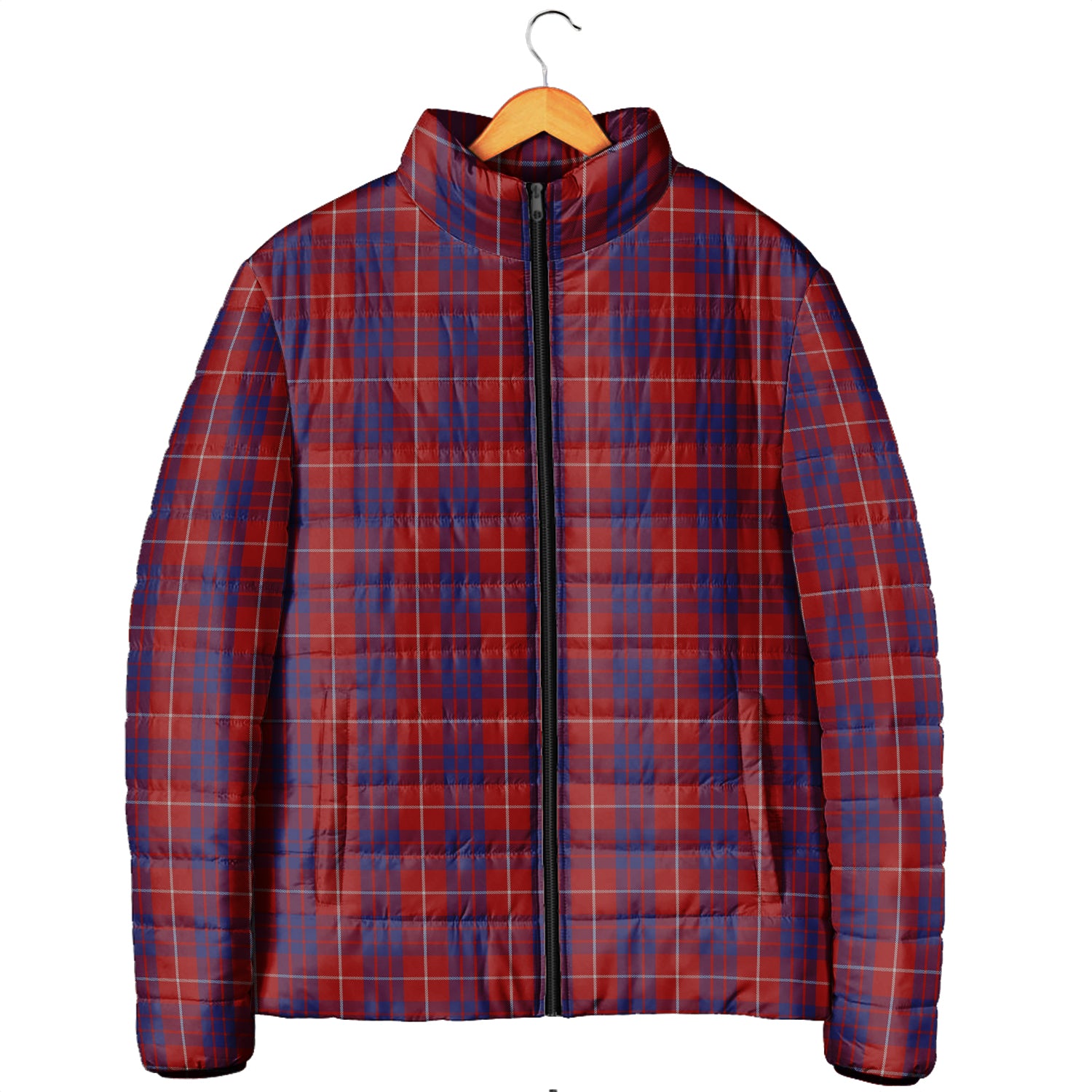 Hamilton Tartan Padded Jacket Men's Padded Jacket - Tartan Vibes Clothing