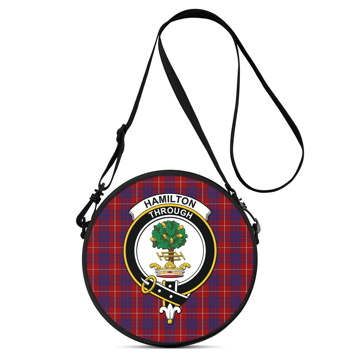 hamilton-tartan-round-satchel-bags-with-family-crest