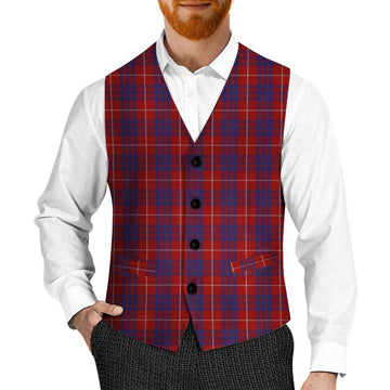 Hamilton Tartan Men's Sleeveless Suit Vest