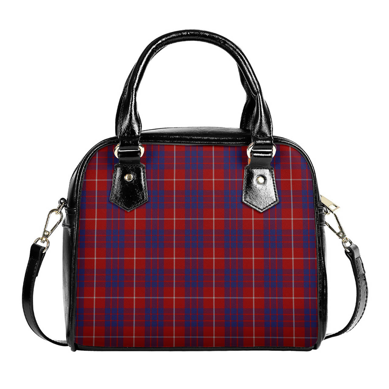 Hamilton Tartan Shoulder Handbags One Size 6*25*22 cm - Tartanvibesclothing