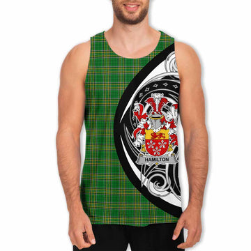 Hamilton Irish Clan Men's Tank Top Celtic Circle Style Men - Tartan Vibes Clothing