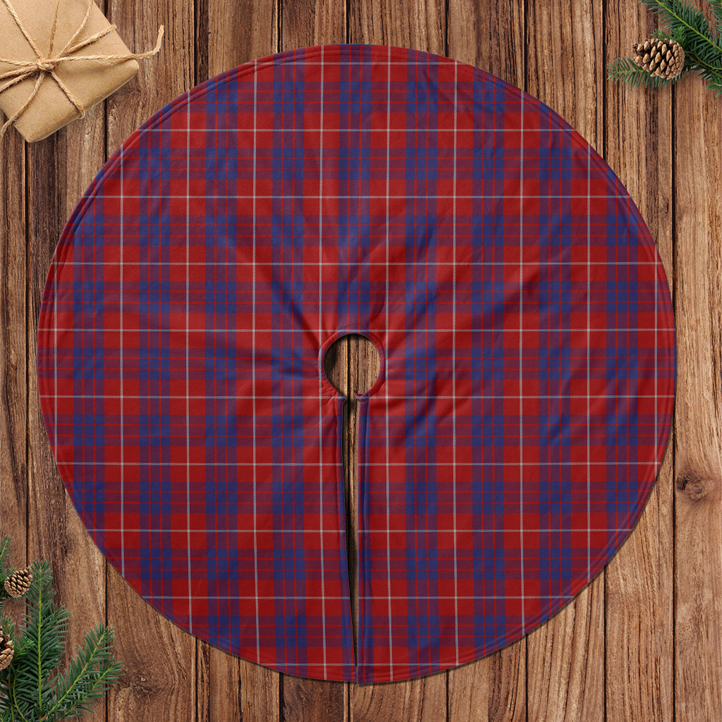 Hamilton Tartan Christmas Tree Skirt - Tartanvibesclothing