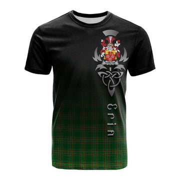 Hamilton Irish Clan Cotton T-shirt with Coat of Arms Erin Go Bragh Celtic Inspired Kid's Shirt - Tartan Vibes Clothing