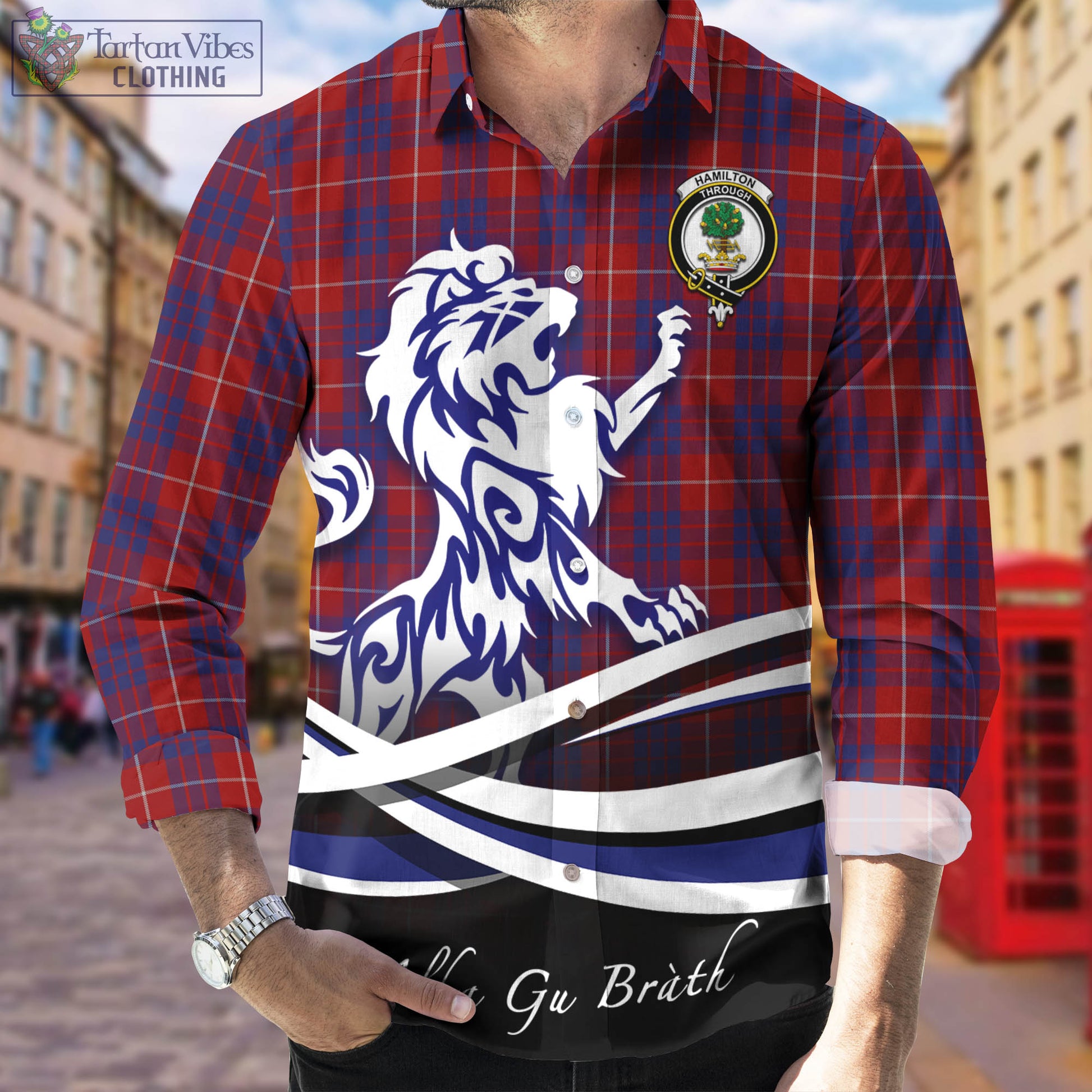 hamilton-tartan-long-sleeve-button-up-shirt-with-alba-gu-brath-regal-lion-emblem