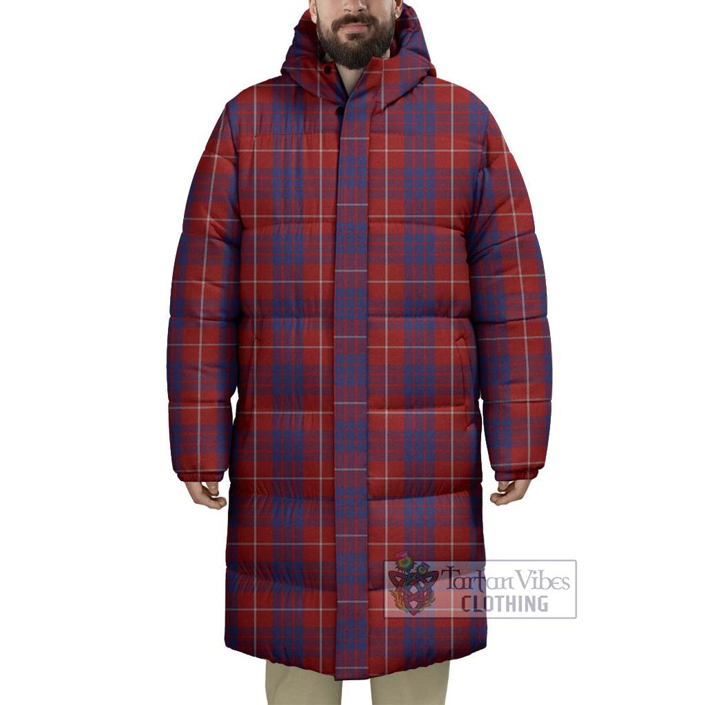 Tartan Vibes Clothing Hamilton Tartan Long Down Jacket