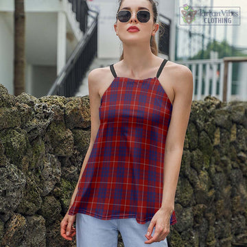 Hamilton Tartan Loose Halter Neck Camisole