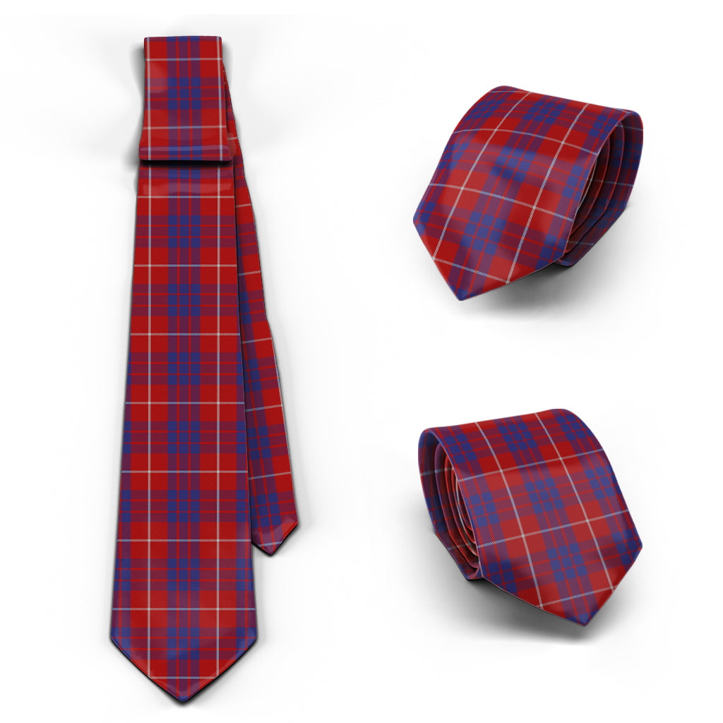 Hamilton Tartan Classic Necktie Necktie One Size - Tartan Vibes Clothing