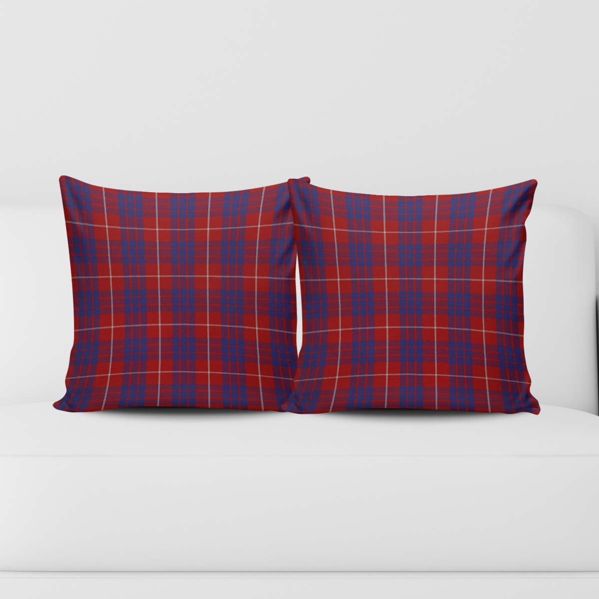 Hamilton Tartan Pillow Cover Square Pillow Cover - Tartanvibesclothing