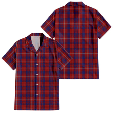 Hamilton Tartan Short Sleeve Button Down Shirt