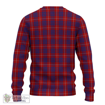 Hamilton Tartan Ugly Sweater with Family Crest DNA In Me Style