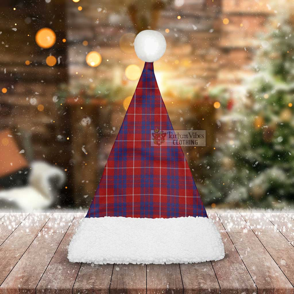 Tartan Vibes Clothing Hamilton Tartan Christmas Santa Hats