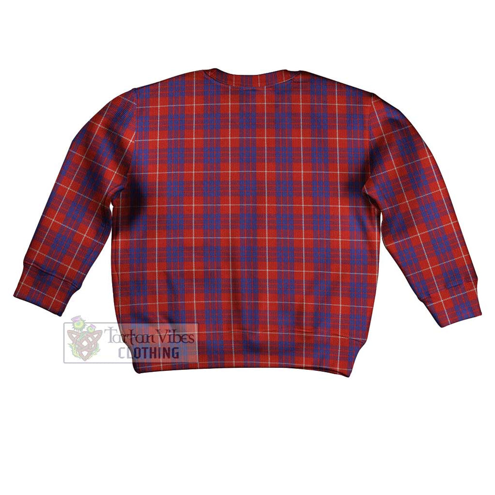 Tartan Vibes Clothing Hamilton Tartan Kid Ugly Sweater