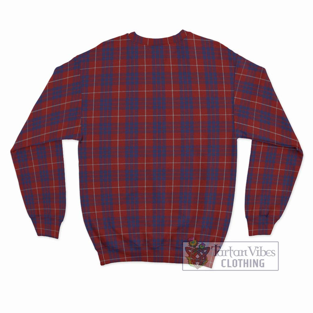 Hamilton Tartan Sweatshirt with Family Crest DNA In Me Style - Tartanvibesclothing Shop