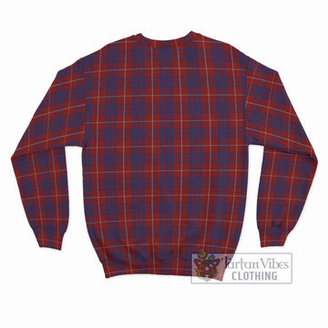 Hamilton Tartan Sweatshirt with Family Crest DNA In Me Style