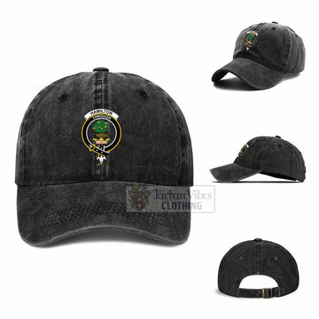 Hamilton Clan Crest Denim Classic Cap