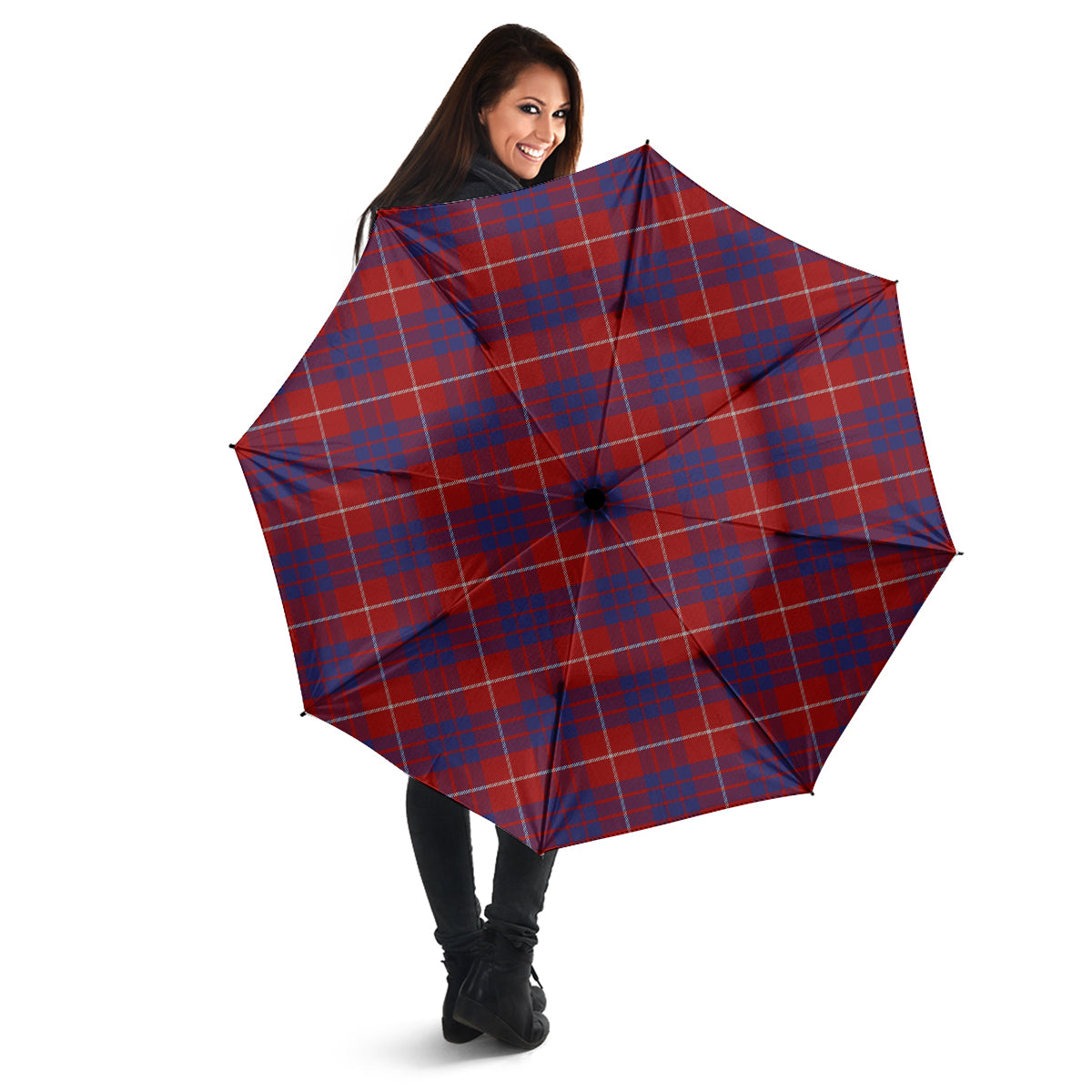 Hamilton Tartan Umbrella - Tartanvibesclothing