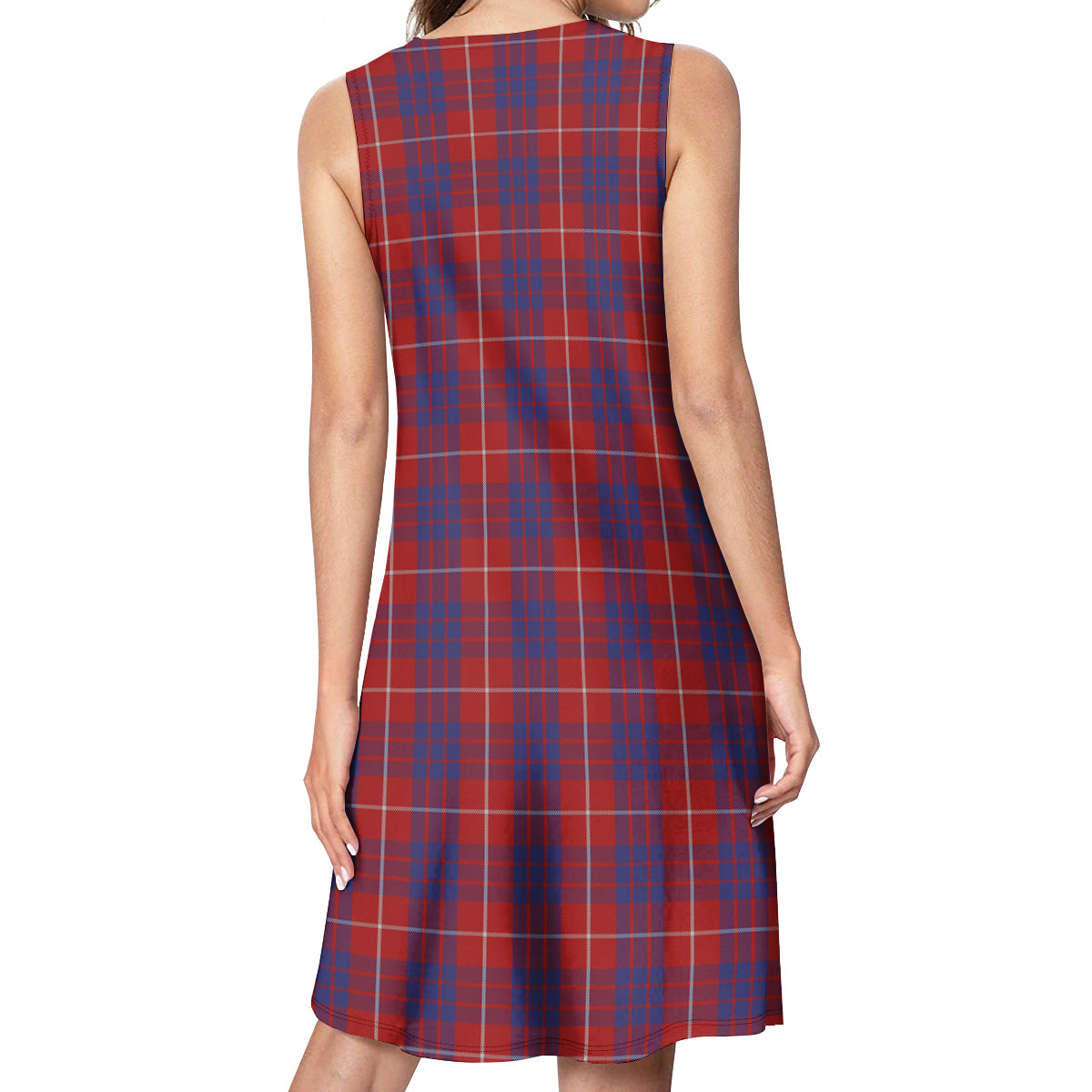 Hamilton Tartan Womens Casual Dresses - Tartanvibesclothing