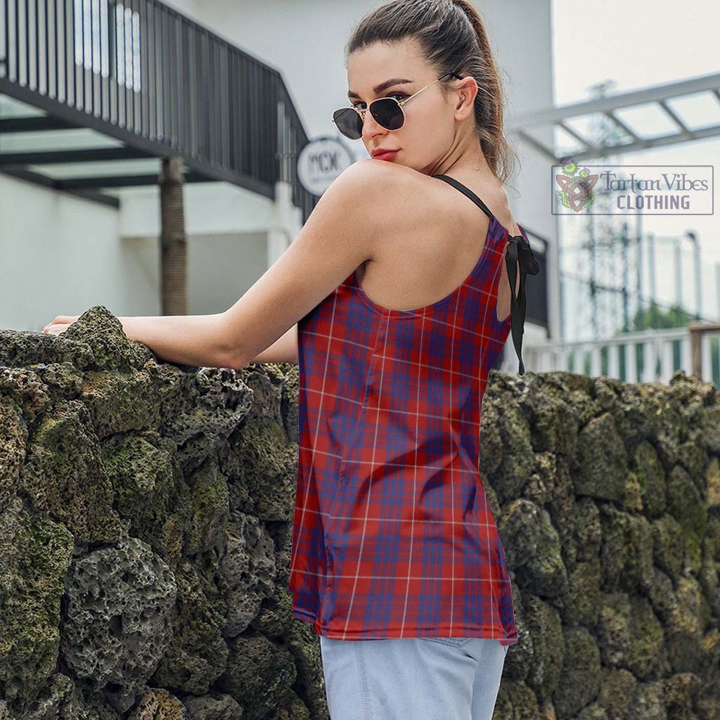 Tartan Vibes Clothing Hamilton Tartan Loose Halter Neck Camisole