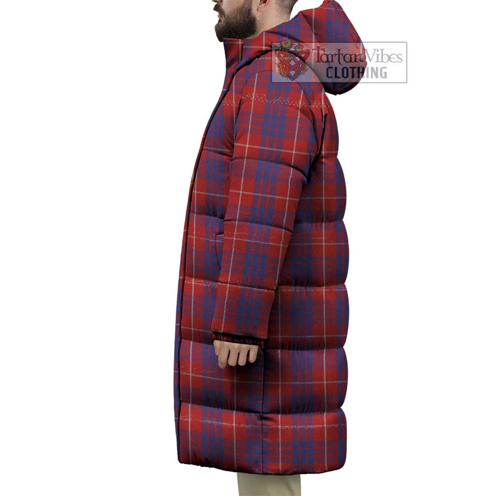 Tartan Vibes Clothing Hamilton Tartan Long Down Jacket