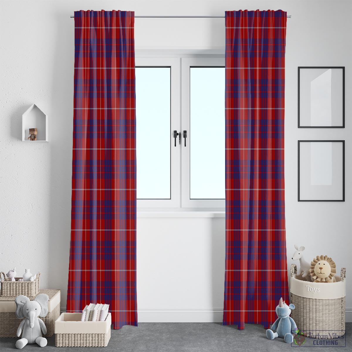 Hamilton Tartan Window Curtain