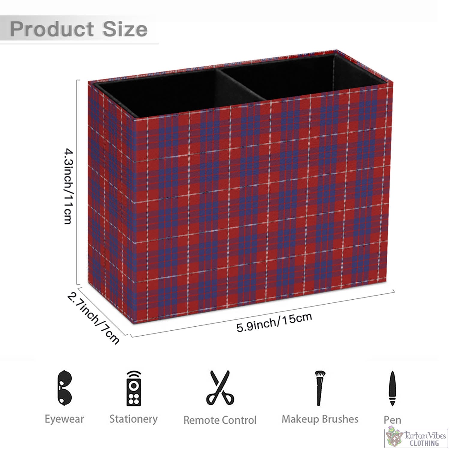 Tartan Vibes Clothing Hamilton Tartan Pen Holder