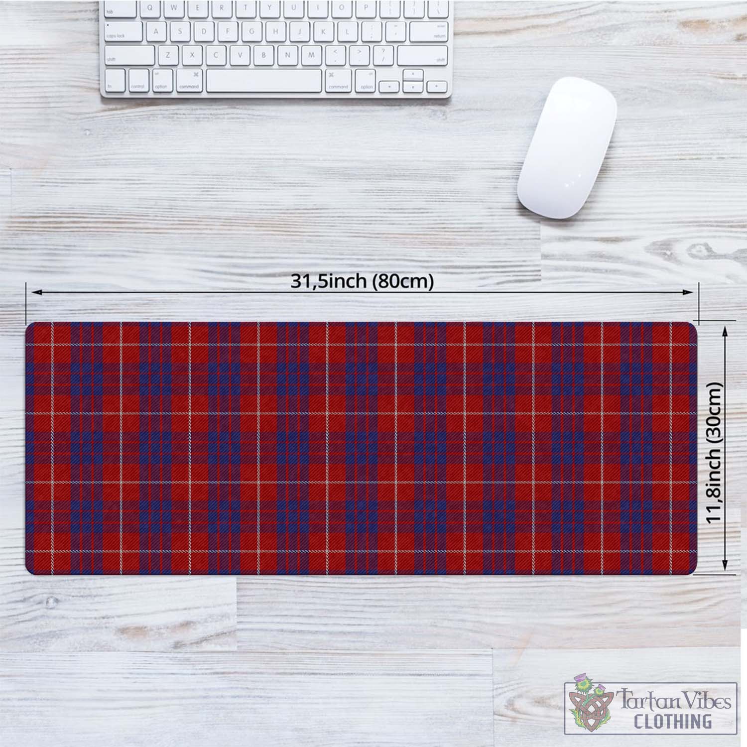 Tartan Vibes Clothing Hamilton Tartan Mouse Pad