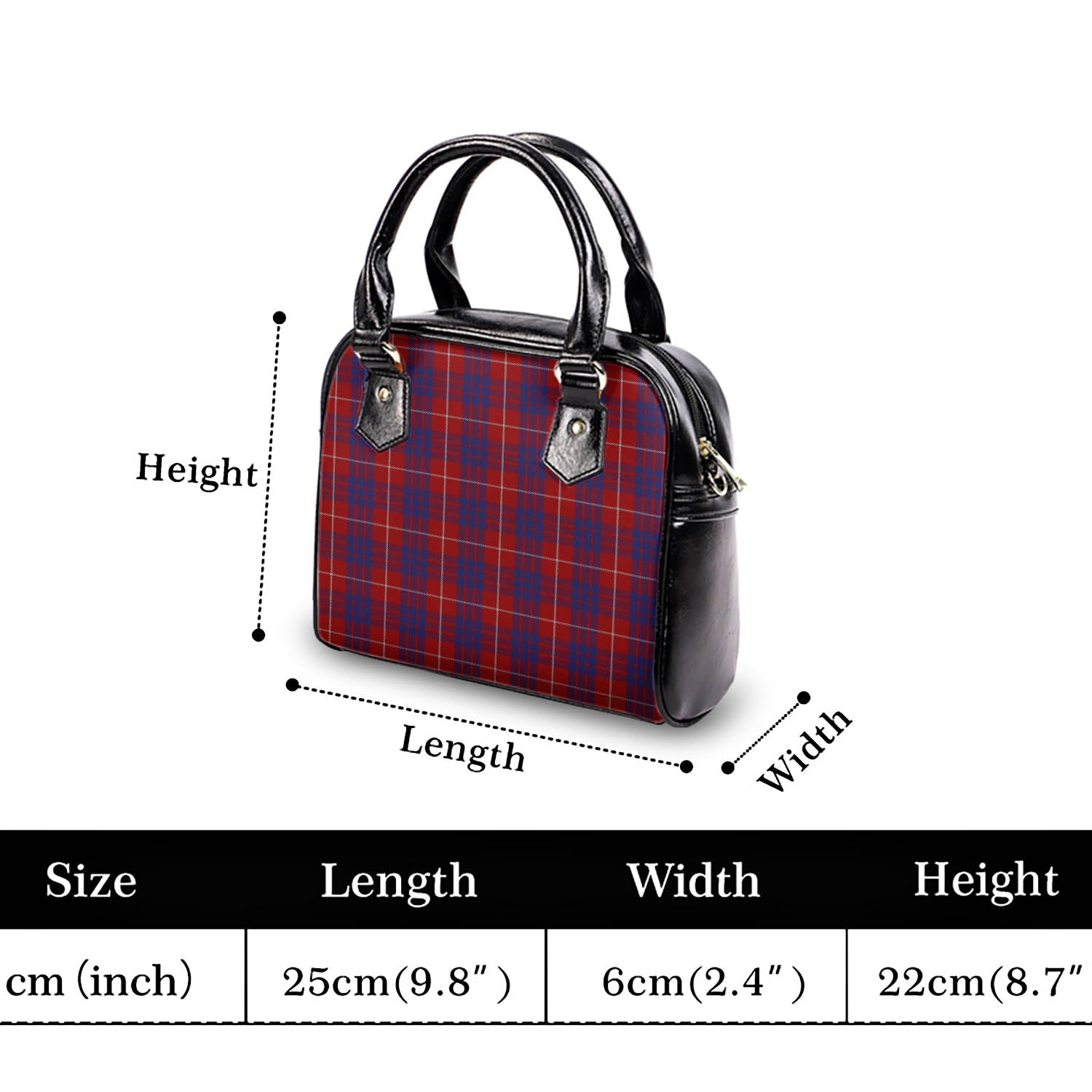 Hamilton Tartan Shoulder Handbags - Tartanvibesclothing