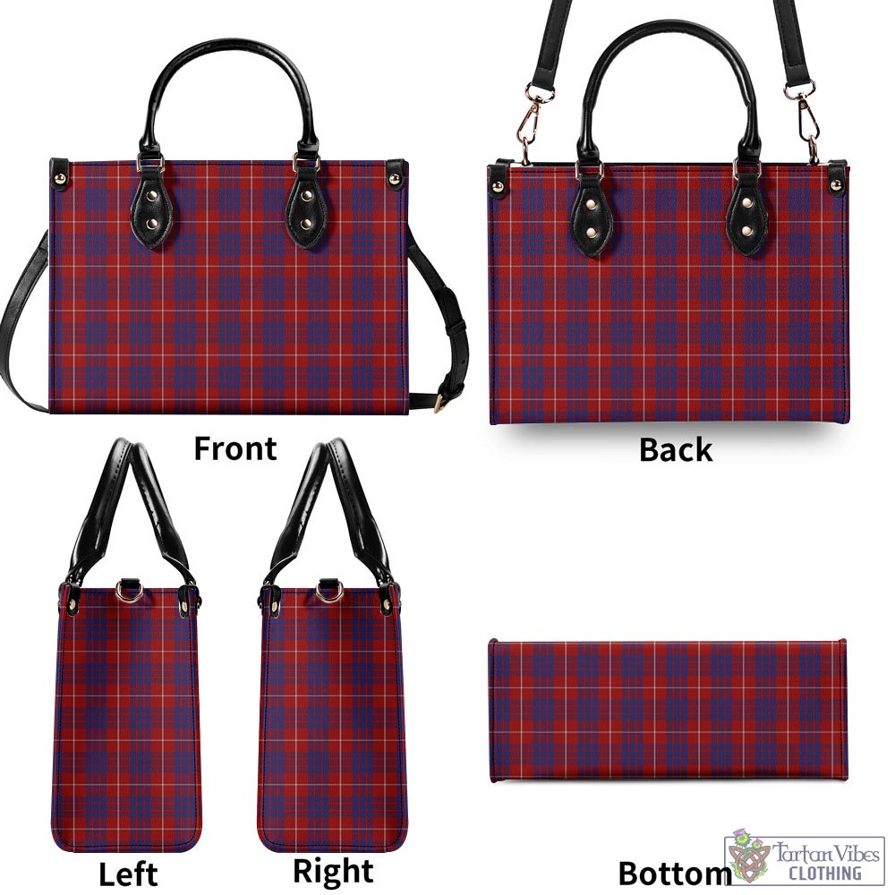 Tartan Vibes Clothing Hamilton Tartan Luxury Leather Handbags