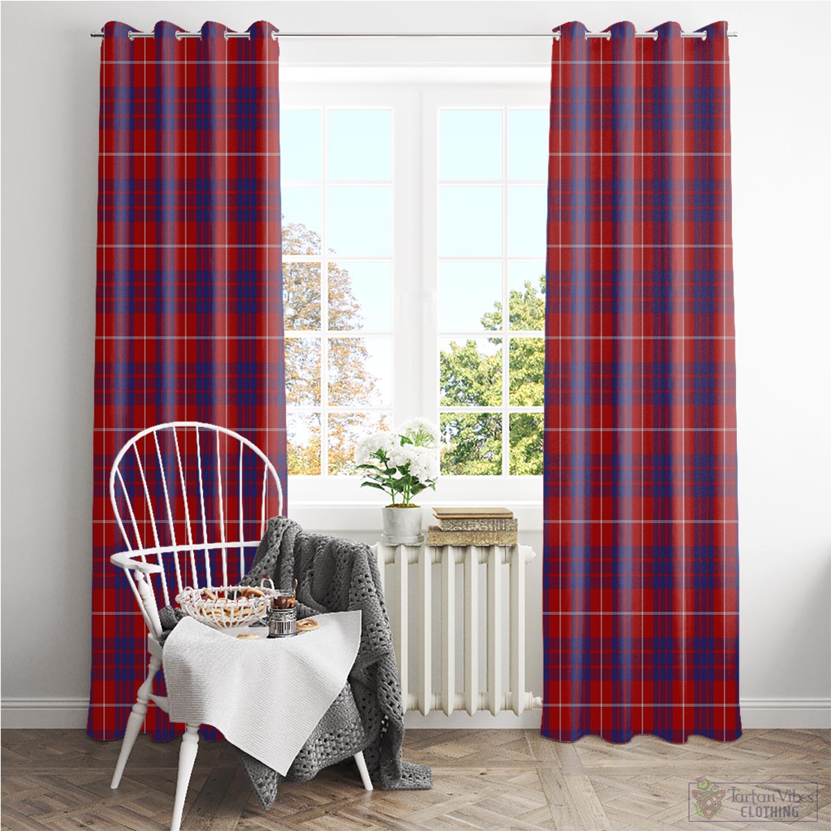 Hamilton Tartan Window Curtain