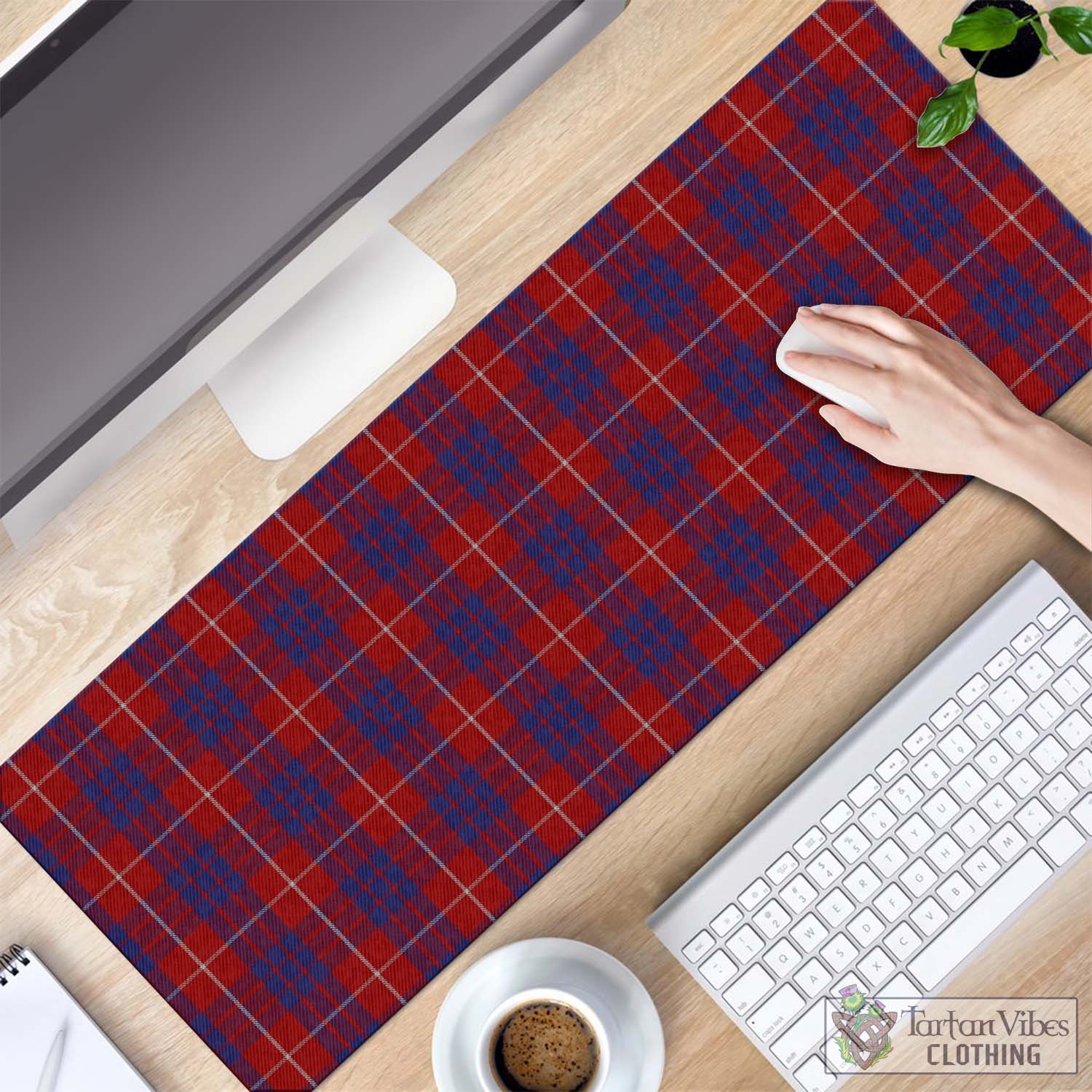 Tartan Vibes Clothing Hamilton Tartan Mouse Pad