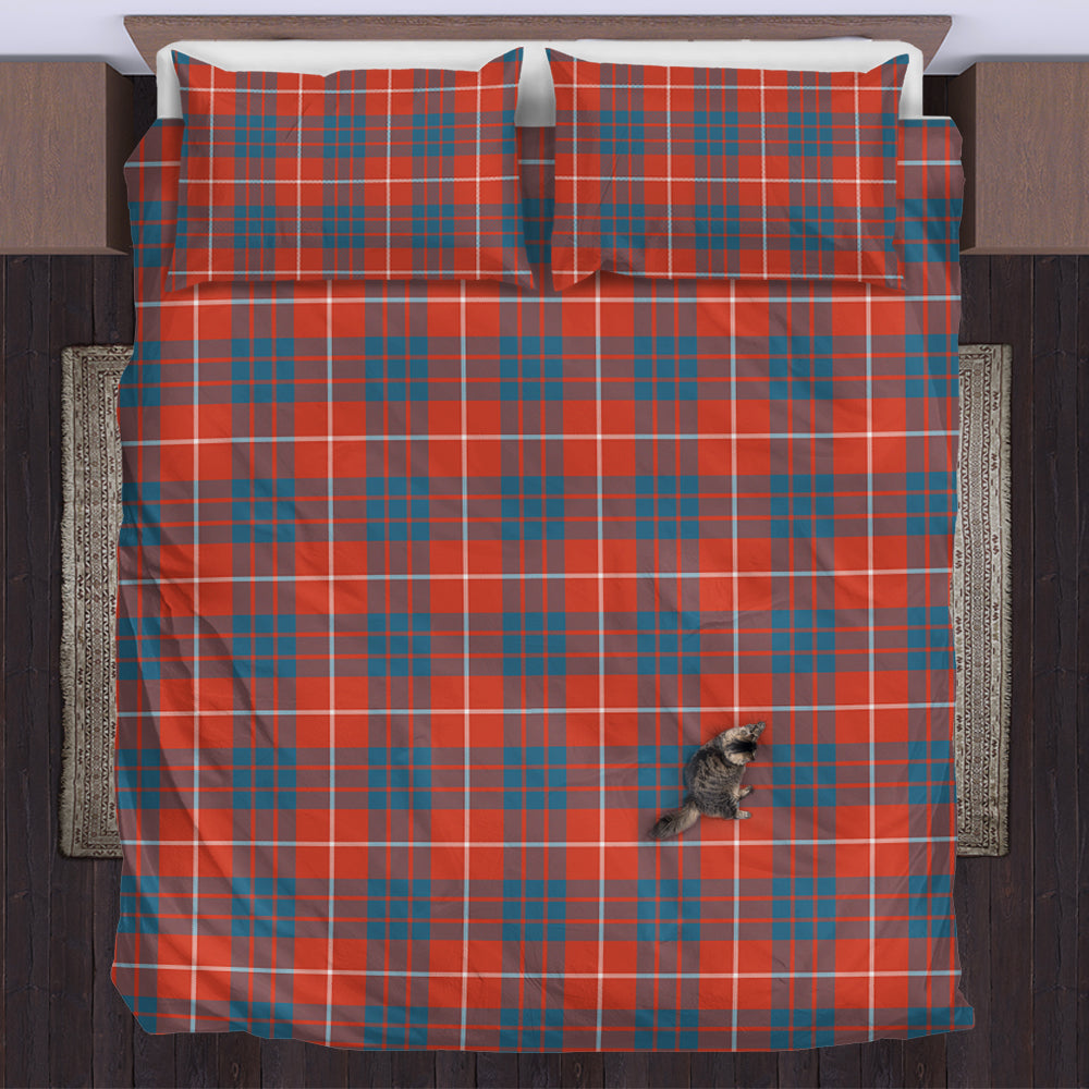 Hamilton Ancient Tartan Bedding Set US Bedding Set - Tartan Vibes Clothing