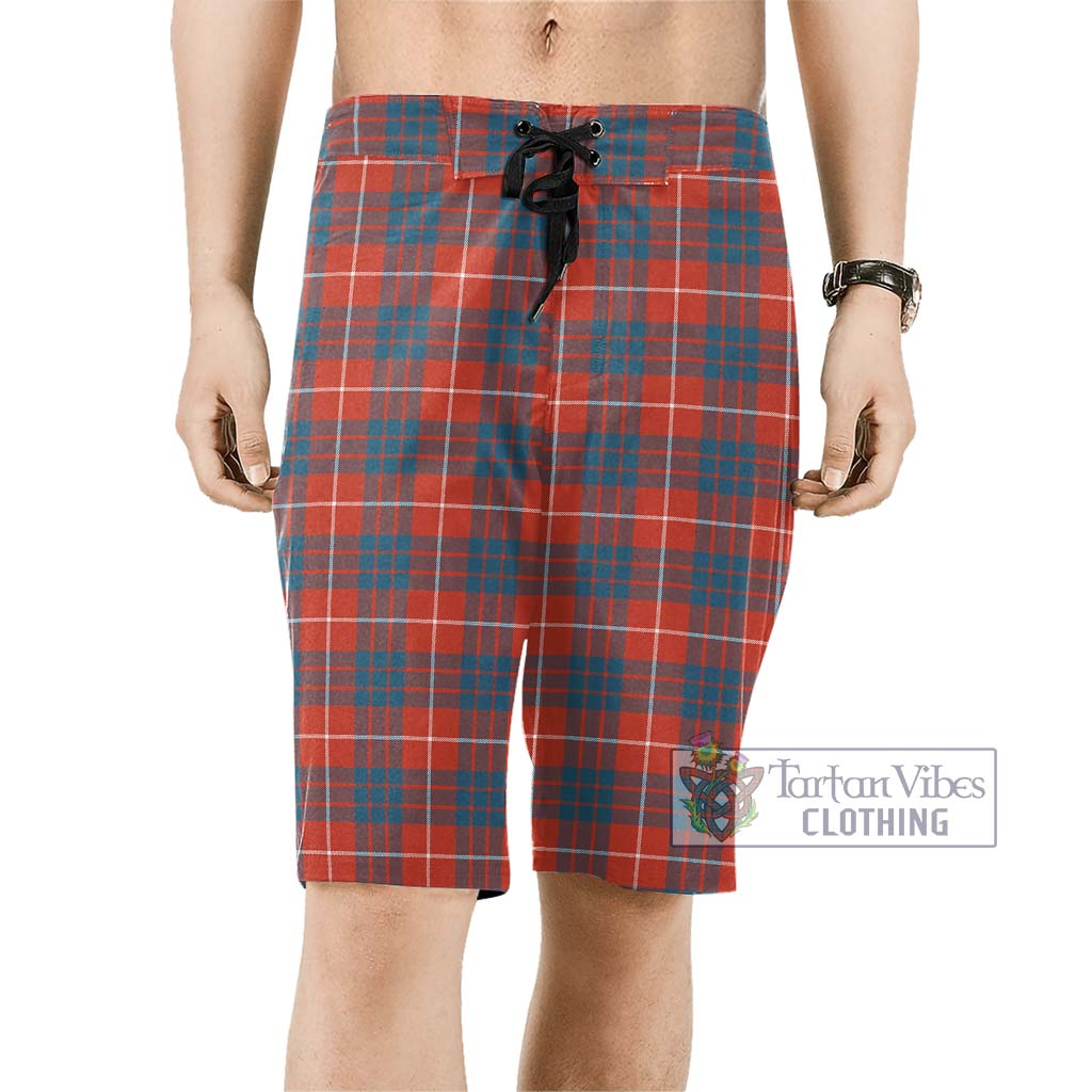 Hamilton Ancient Tartan Men's Board Shorts Men - Tartan Vibes Clothing