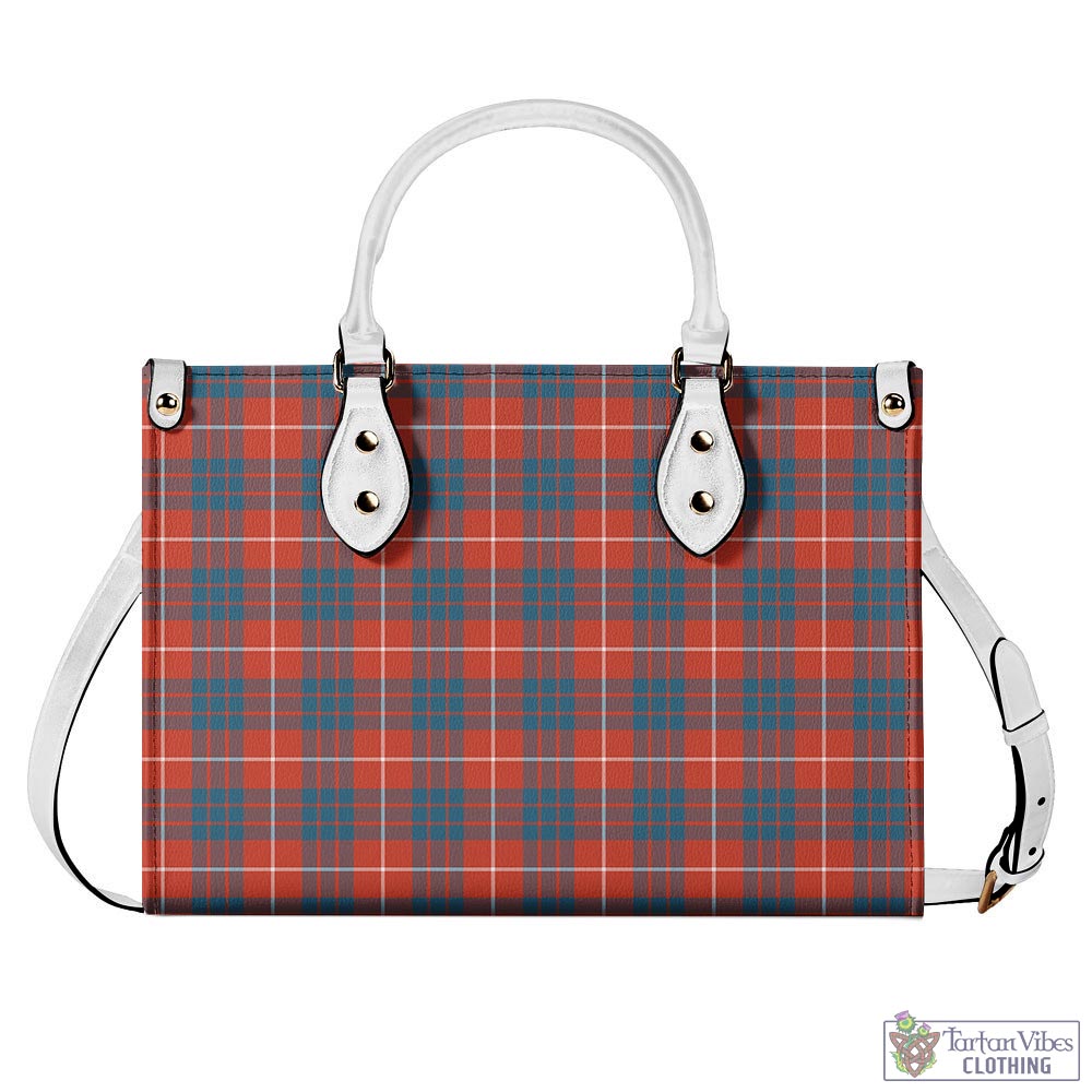 Tartan Vibes Clothing Hamilton Ancient Tartan Luxury Leather Handbags