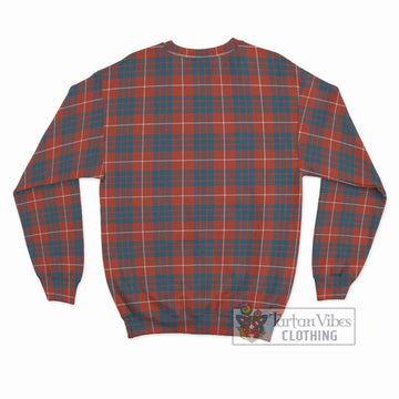 Hamilton Ancient Tartan Sweatshirt with Family Crest DNA In Me Style