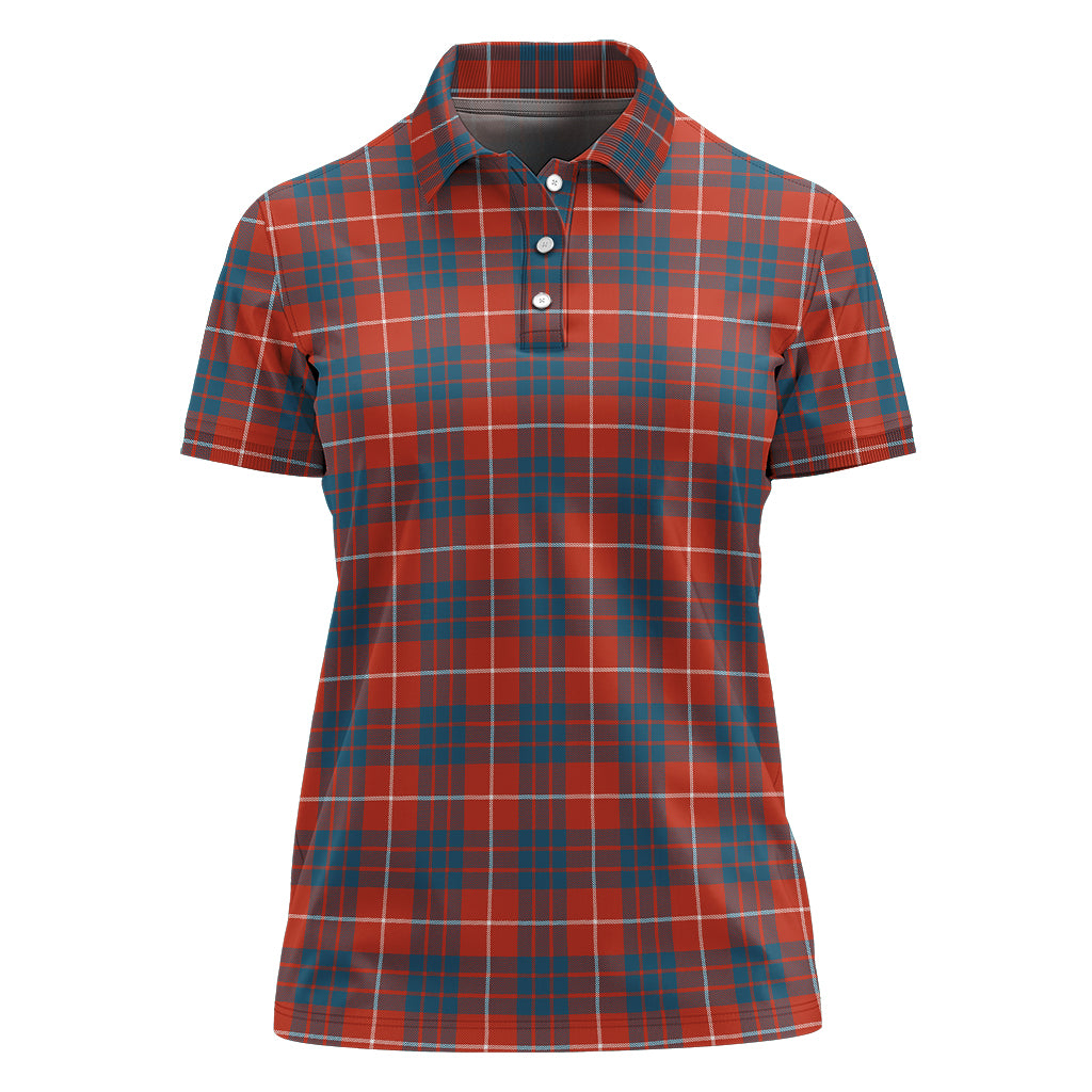 hamilton-ancient-tartan-polo-shirt-for-women